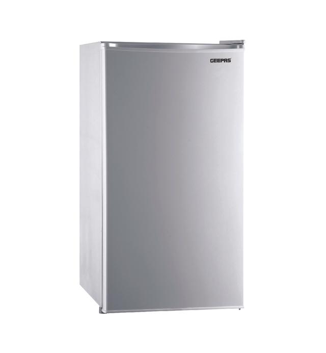 Geepas GRF119SPE 110L Single Door Refrigerator - Free Standing Durable Double Door Refrigerator, Quick Cooling & Long-lasting Freshness, Low Noise, Low Energy Consumption, Defrost Refrigerator - 1 Year Warranty - SW1hZ2U6MTQ5MTk4