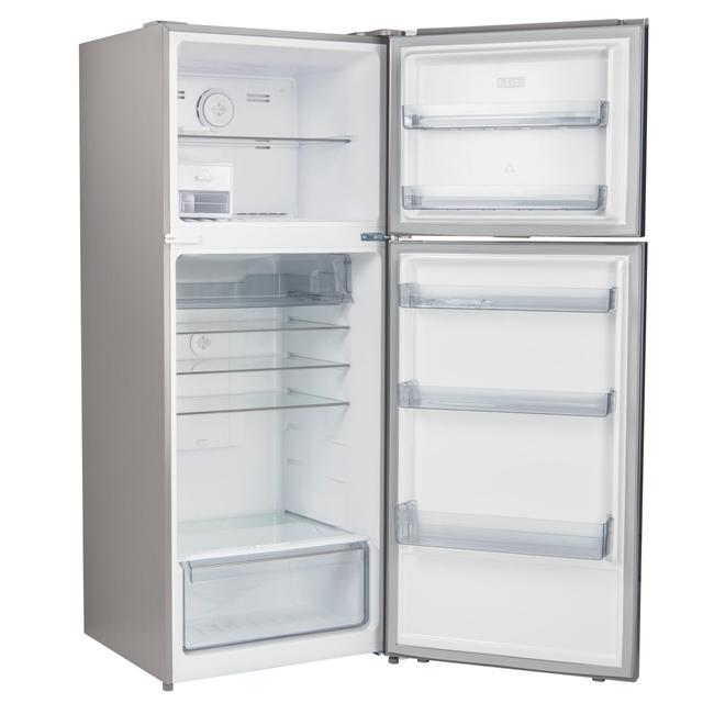 Geepas GRF5109SXHN 500L Double Door Refrigerator - Digital Temperature Control Quick Cooling & Long-lasting Freshness, Recessed Handle - SW1hZ2U6MTQyOTQ2