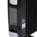 Geepas GRH9102 2900W 13 Fins Oil Filled Radiator Heater with Fan - 3 Speed Adjustable thermostat with Power Indicator & Over Heat protection - Ideal for Home, Caravan or Office - 2 Years Warranty - SW1hZ2U6MTQzMDQy