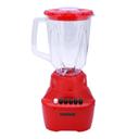 Geepas GSB44064 400W 2 in 1 Multi-functional Blender - Stainless Steel Blades, 4 Speed Control with Pulse - 1.5L Jar, Overheat Protection- Ice Crusher, Chopper, Coffee Grinder & Smoothie Maker - 2 Years Warranty - SW1hZ2U6MTQ4MTU0
