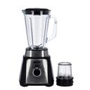 Geepas 2-in-1 Blender with 1.5L Glass Jar and Grinder - GSB44076UK - 2 Speed with Pulse Function - Ideal for Smoothies, Vegetable, Fruits, Milkshakes, Ice & more - With Thermostat and Safety Switch - 500W - SW1hZ2U6MTU0Nzk4