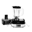 Geepas GSB9990 4-in-1 Food Processor - Electric Blender Juicer, 2-Speed with Pulse Function & Safety Interlock -Juicer, Blender & Coffee Mill Included - SW1hZ2U6MTQzNTY2
