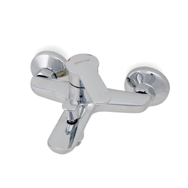 Geepas GSW61004 Bath Mixer with Shower Set with Three Function Switches, Power Showers for Bathrooms with Solid Metal Lever Handle - SW1hZ2U6MTQ0NDE0