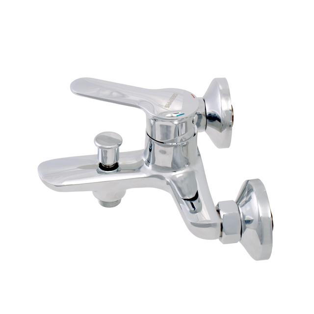 Geepas GSW61004 Bath Mixer with Shower Set with Three Function Switches, Power Showers for Bathrooms with Solid Metal Lever Handle - SW1hZ2U6MTQ0NDE2