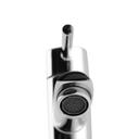 Geepas Single Lever Pillar Basin Tap - High-Quality Ceramic Brass Cartridge Single Hole - 0.2MPa to 0.8MPa Water Pressure - Ideal for Wash Basin Bathroom & Lavatory - 7 Years Warranty (Round Shape) - SW1hZ2U6MTQ0NDUx