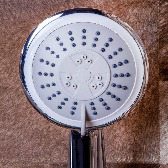 Geepas GSW61050 3 Function Hand Shower, Lightweight with Three Spray Patterns, Easy to Install Sturdy and Durable Shower Handset - 5 Years Warranty - SW1hZ2U6MTQ0NjYw