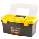 Geepas 19" Plastic Tool Box with Safe Metal Latches, Durable Tool Box with Tools and Wheel, Handy Storage Compartments - SW1hZ2U6MTUwNzMz