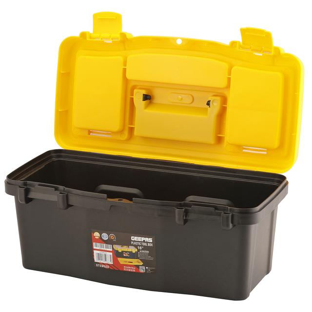 صندوق المعدات مقاس 16 بوصة  Plastic Tool Box - Geepas - SW1hZ2U6MTUwNzUw