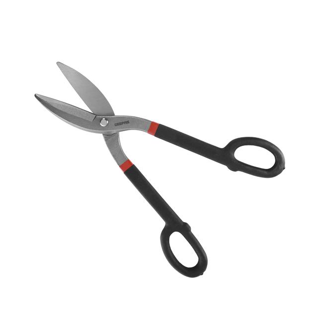 Geepas Gt59044 10" Tin Snip - Straight Cut With Steel Blades | Cutting Capacity Upto 23 Gauge Slip Resistant Handle For Long Working Ideal Metal Sheet And Hard Material - SW1hZ2U6MTQ1MDAz