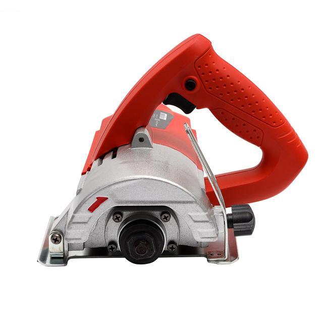 Geepas Tile Cutter 110mm - Marble Cutter Multi-Purpose Cutter 1300W, 14000Rpm Aluminium Alloy Bearing Base - Suitable for Wet & Dry Cutting - Ideal for Tile, Marble, Wood, Soft Metal - 1 Year Warranty - SW1hZ2U6MTQ1MDUw