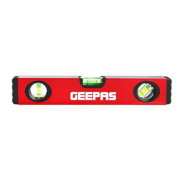 Geepas 12'' Spirit Level - Small, Unbreakable Heavy-Duty Magnetic Torpedo Level with 3 Level Bubbles - Shock Resistant - Pocket Size, Hanging Hole - Scaffold Level for Builders & Construction Site - SW1hZ2U6MTQ1MTAy