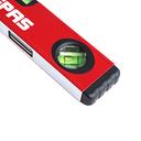 Geepas 12'' Spirit Level - Small, Unbreakable Heavy-Duty Magnetic Torpedo Level with 3 Level Bubbles - Shock Resistant - Pocket Size, Hanging Hole - Scaffold Level for Builders & Construction Site - SW1hZ2U6MTQ1MTA2