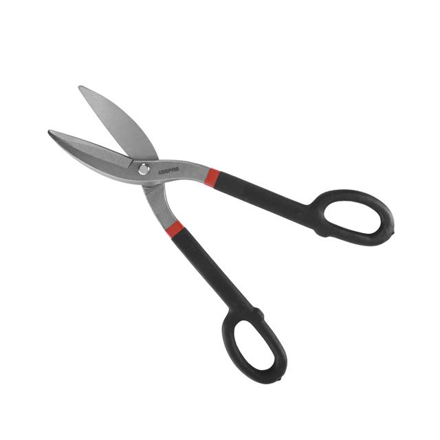 Geepas Gt59111 14" Tin Snip - Straight Cut With Steel Blades | Cutting Capacity Upto 23 Gauge Slip Resistant Handle For Long Working Ideal Metal Sheet And Hard Material - SW1hZ2U6MTQ1NTg5