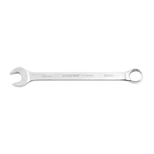 Geepas Gt59165 20mm Combination Spanner - Chrome Vanadium Wrenches Repair Tools | Ideal For Electric Vehicle Automobile Maintenance & More - SW1hZ2U6MTQ2MTA1