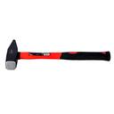 Geepas Fiber Handle Machinist hammer, Durable Sledge hammer GT59249 - Lightweight Rubber Padded Handle with Fiberglass Core, Weighs 1000GM - SW1hZ2U6MTU0OTM4