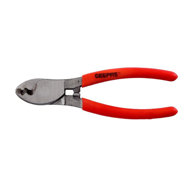 Geepas 6'' Cable Cutter Carbon Steel Multifunctional Cutter,GT59264 - Electrical Cable Cutter, Wire Stripper - Suitable for cutting Copper and Aluminum - Cutting Plier Tool for, Home DIY - SW1hZ2U6MTU1MjMw