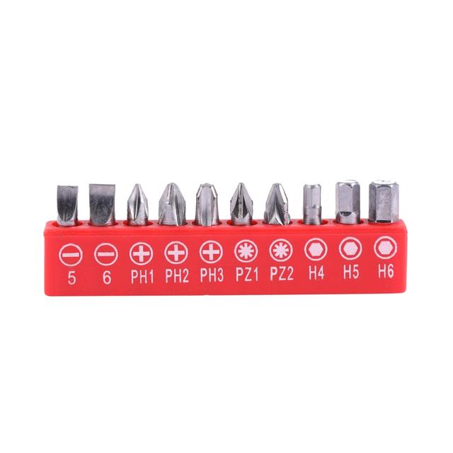 Geepas Homeowner Tool Set Bi-Coloured Red/Black-Includes Claw Hammer Adjustable Wrench Screwdriver Handle Bits Tape Measure And Combination Pliers - SW1hZ2U6MTQ2NTg5