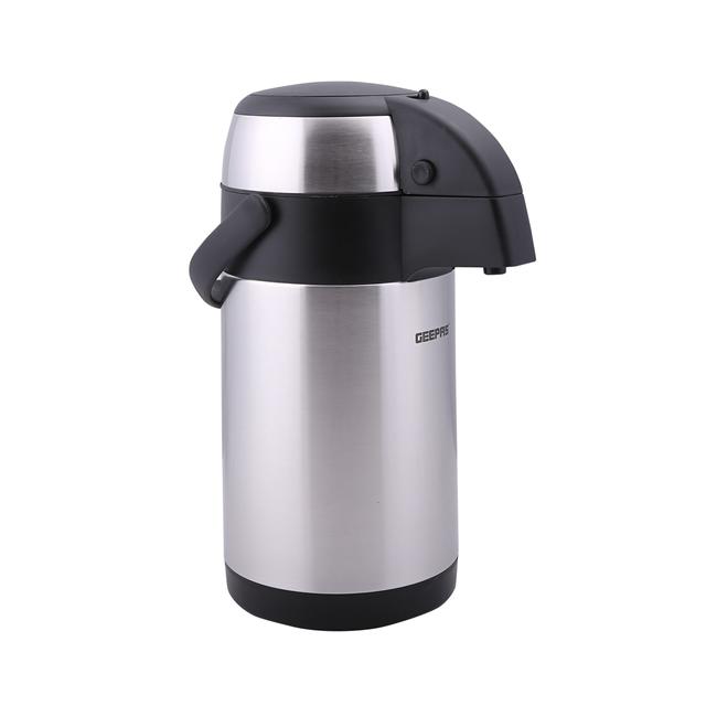 Geepas GVF5263 3.5L Vacuum Flask - Coffee Heat Insulated Thermos, 24 Hours Heat/Cold Retention, Double-Walled Vacuum for Coffee, Hot Water, Tea & More - 2 Years Warranty - SW1hZ2U6MTUyMzk0