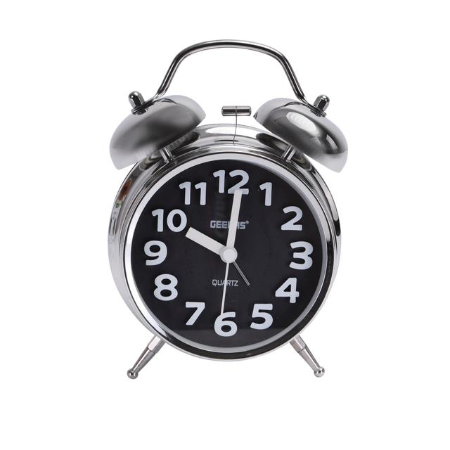 ساعة منبه قديمة جيباس Geepas Alarm Clock Twin Bell - SW1hZ2U6MTUyNDEx