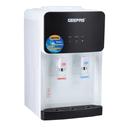 Geepas GWD8356 Water Dispenser - Hot & Cold Water Dispenser - Stainless Steel Tank, Compressor Cooling System, Child Lock - 2 Tap - 1L Hot and 2.8L Cold Water Capacity - 2 Years Warranty - SW1hZ2U6MTQ3OTQw
