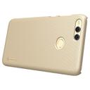 Nillkin Huawei Honor 7X Frosted Hard Shield Phone Case Cover with Screen Protector - Gold - Gold - SW1hZ2U6MTIyNzEy