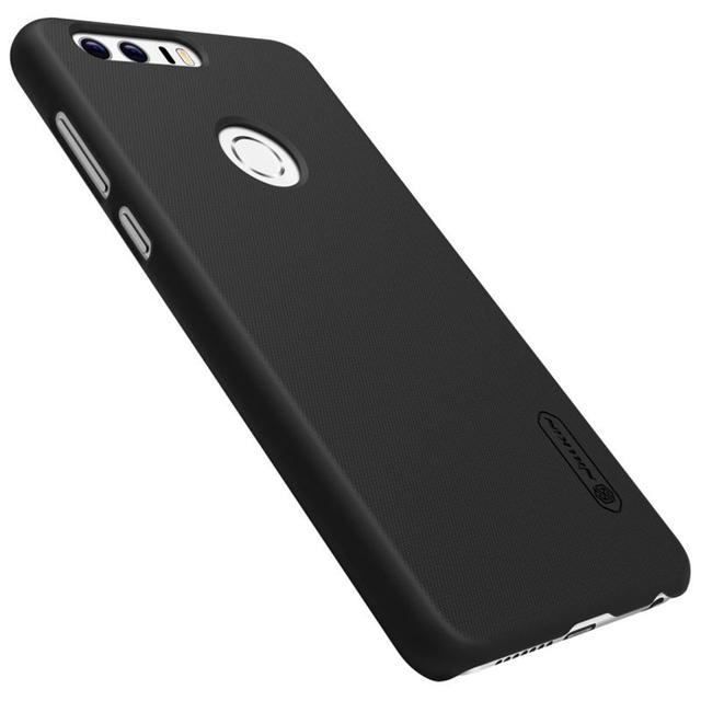 كفر موبايل Nillkin Cover Compatible with Huawei Honor 8 Case Super Frosted Shield Hard Phone Cover [ Slim Fit ] - Black - SW1hZ2U6MTIyODc5