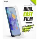 لاصاقة حماية الشاشة Dual easy wing - Ringke لهاتف Huawei Mate 30 Lite - SW1hZ2U6MTMwMjg4