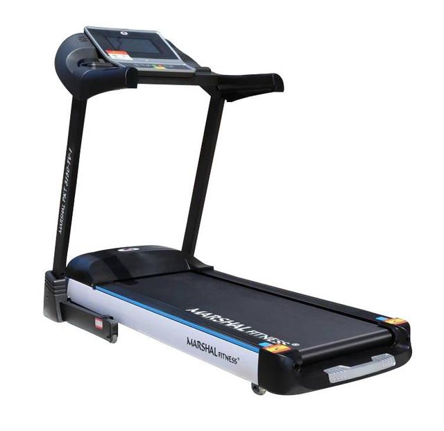 Marshal Fitness heavy duty auto incline treadmill with 10 1 tv screen pkt 3150 1 tv - SW1hZ2U6MTE4NTc4