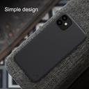 Nillkin iPhone 11 Mobile Cover Super Frosted Hard Phone Case with Stand - Black - Black - SW1hZ2U6MTIyNDIw