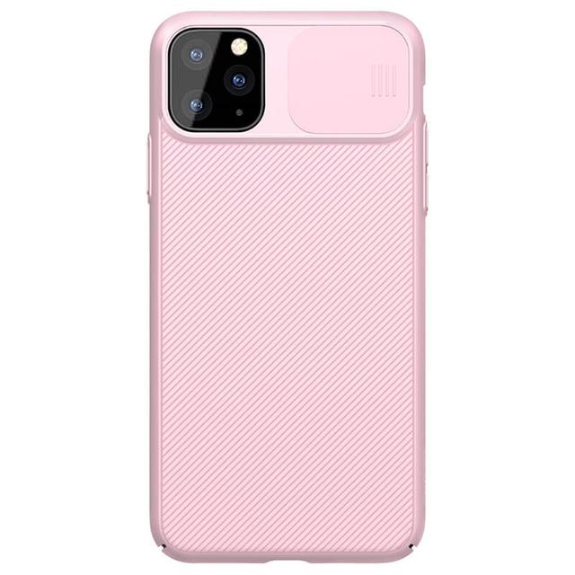 Nillkin iPhone 11 Pro Case Cam Shield Series with Camera Slide Protective Mobile Cover [ Perfectly Fit Designed Case for iPhone 11 Pro ] - Pink - Pink - SW1hZ2U6MTIzMDk4