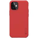 Nillkin Cover Compatible with iPhone 12 Mini Case Super Frosted Shield Pro Hard Phone Cover [ Slim Fit ] [ Designed Case for iPhone 12 Mini ] - Red - Red - SW1hZ2U6MTIyMDA4