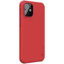 Nillkin Cover Compatible with iPhone 12 Mini Case Super Frosted Shield Pro Hard Phone Cover [ Slim Fit ] [ Designed Case for iPhone 12 Mini ] - Red - Red - SW1hZ2U6MTIyMDEy
