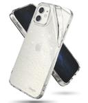 كفر Ringke  Cover for iPhone 12 Mini Case (5.4 Inch) - Glitter Clear - SW1hZ2U6MTI3MjE1