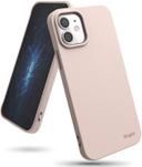 Ringke Cover for Apple iPhone 12 Mini Case (5.4 Inch) Air-S Series Thin Flexible Shockproof Slim TPU Lightweight Cover [ Anti-Slip ] [ Designed Case for iPhone 12 Mini ] - Pink Sand - Pink Sand - SW1hZ2U6MTI3MTgy