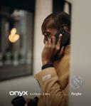 Ringke Onyx Cover Compatible For Apple iPhone 12 Mini, Tough Rugged Durable Shockproof Flexible Premium TPU Protective Phone Back Case for iPhone 12 Mini - Black - Black - SW1hZ2U6MTI3ODI2