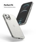Ringke Air Design Transparent Cover for Apple iPhone 12 / iPhone 12 Pro (6.1 Inch) Soft Lightweight Strong TPU Flexible Shockproof [ Perfect Fit Case for iPhone 12 / iPhone 12 Pro ] - Glitter Clear - Glitter Clear - SW1hZ2U6MTI5MzI5
