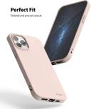 Ringke Cover for iPhone 12 / iPhone 12 Pro Case (6.1 Inch) Air-S Series Thin Flexible Shockproof Slim TPU Lightweight Cover [ Anti-Slip ] [ Designed Case for Apple iPhone 12 / 12 Pro ] - Pink Sand - Pink Sand - SW1hZ2U6MTMxMTgy