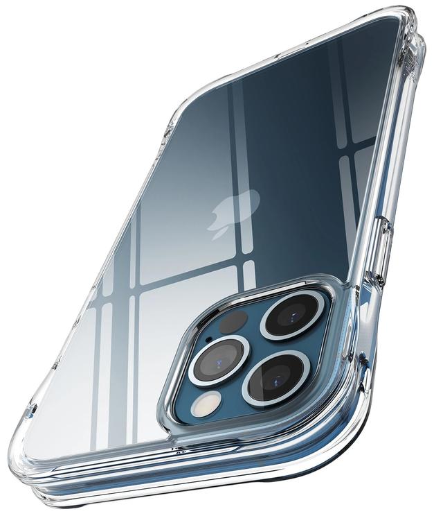 كفر حماية للموبايل Ringke - Fusion Plus Case Compatible with iPhone 12 Pro - Clear - SW1hZ2U6MTI3ODY5