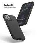 Ringke Onyx Cover Compatible For Apple iPhone 12 Pro, Tough Rugged Durable Shockproof Flexible Premium TPU Protective Phone Back Case for iPhone 12 / iPhone 12 Pro - Black - Black - SW1hZ2U6MTI3NTgy