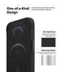 Ringke Onyx Cover Compatible For Apple iPhone 12 Pro, Tough Rugged Durable Shockproof Flexible Premium TPU Protective Phone Back Case for iPhone 12 / iPhone 12 Pro - Black - Black - SW1hZ2U6MTI3NTg0