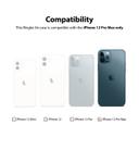 Ringke Air Design Transparent Cover for Apple iPhone 12 Pro Max Soft Lightweight Strong TPU Flexible Shockproof [ Perfect Fit Case for iPhone 12 Pro Max ] - Glitter Clear - Glitter Clear - SW1hZ2U6MTMyOTcy