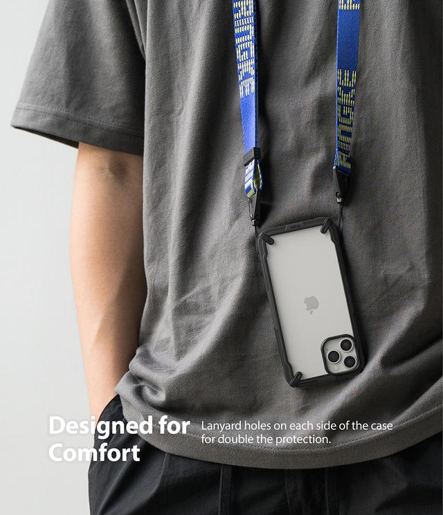 Ringke Cover for iPhone 12 Pro Max Case (6.7 Inch) Hard Fusion-X Ergonomic Transparent Shock Absorption TPU Bumper [ Designed Case for iPhone 12 Pro Max ] - Black - Black - SW1hZ2U6MTI5MDAw