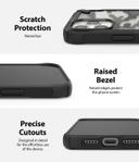 Ringke Cover for iPhone 12 Pro Max Case (6.7 Inch) Hard Fusion-X Ergonomic Transparent Shock Absorption TPU Bumper [ Designed Case for iPhone 12 Pro Max ] - Camo Black - Camo Black - SW1hZ2U6MTI3NzYy