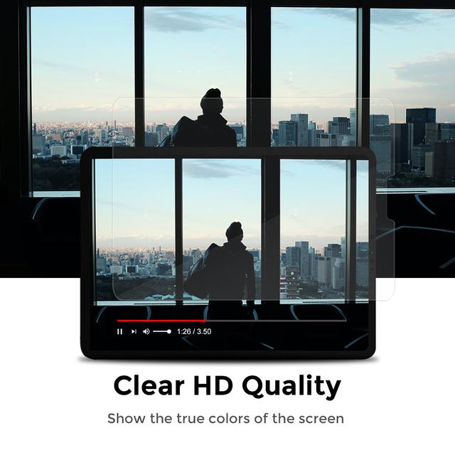 لاصقة حماية الشاشة  O Ozone HD Glass Protector Compatible for iPad Pro 12.9 - SW1hZ2U6MTIzMzI5