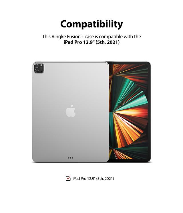 كفر حماية للموبايل Fusion Case Compatible with iPad Pro 12.9 Inch - Ringke - SW1hZ2U6MTMwMjQz