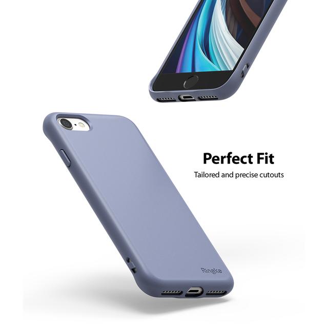 Ringke Cover for iPhone SE (2020) Ultra Case Air-S Series Thin Flexible Shockproof TPU Case for Apple iPhone SE (2020) - Lavender Grey - Lavender Grey - SW1hZ2U6MTI3NzE4