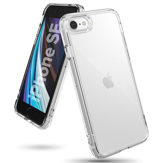 كفر حماية للموبايل Ringke  - Fusion Case for iPhone SE  - Clear - SW1hZ2U6MTI3OTc4