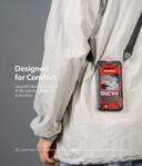 Ringke Cover for iPhone SE [2020] Case Hard Fusion-X Ergonomic Transparent Shock Absorption TPU Bumper [ Designed Case for iPhone SE (2020) ] - Camo Break - Multicolor - SW1hZ2U6MTI5NjA5