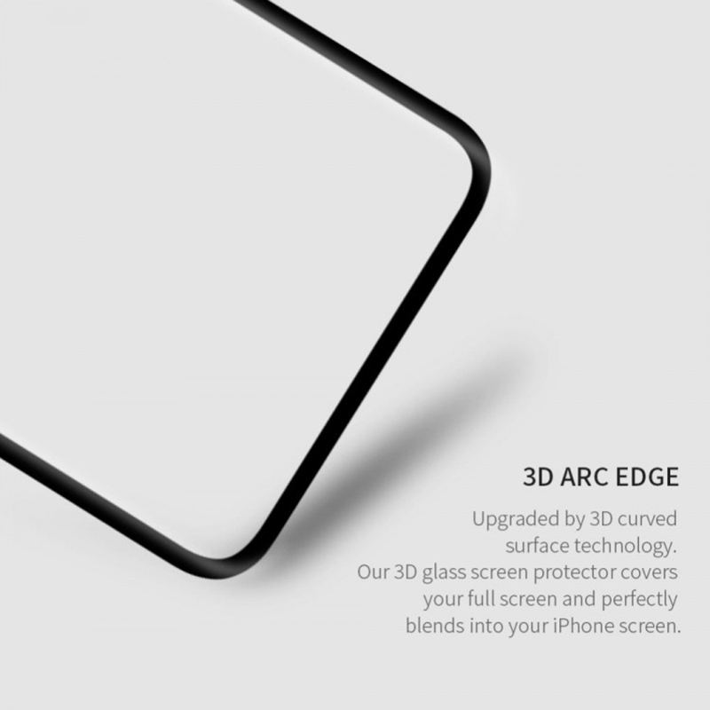 لاصقة حماية الشاشة  Tempered Glass Screen Protector -  Nillkin لهاتف iPhone XS Max - 5}