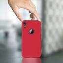 كفر موبايل Nillkin iPhone XS Max Case (Logo Cut available) Super Frosted Hard Phone Cover  with Stand - Red - SW1hZ2U6MTIyNzkx